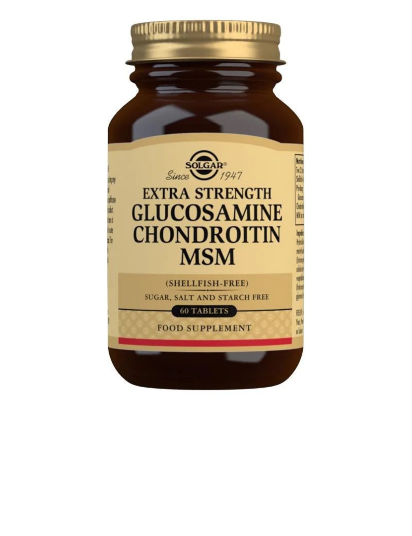 Solgar Extra Strength Glucosamine Chondroitin MSM  Tablets image 0